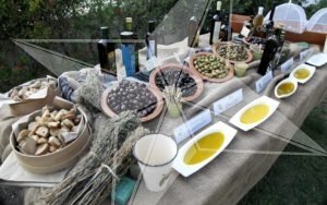 Greek Olives stand