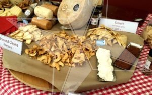 Greek Cheeses Stand