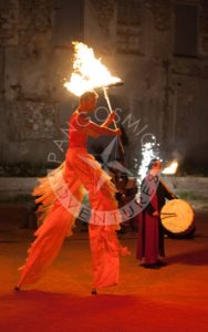 Elefsina Festival Fire Jugglers